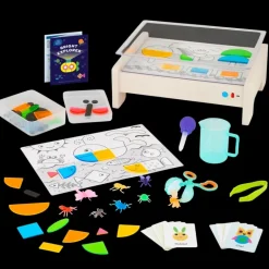 Battat - EDUCATIONAL LIGHT BOX PLAYSET