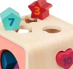 Battat - Wooden Shape Sorter Cube