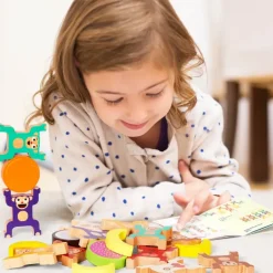 Battat - Wooden Stacking Monkeys