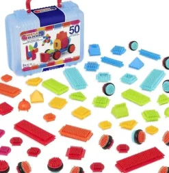 Bristle Blocks - Blocks In Case - 50Pcs