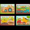 B. toys – Pack o' Puzzles - Trucks
