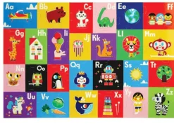 Crocodile Creek - Puzzle Jumbo 52pcs - Kids World ABC