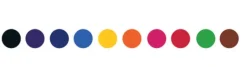 Djeco - 10 Classic Felt Brushes