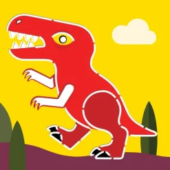 Djeco - Dinosaur Stencil