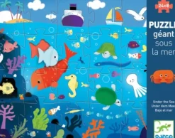 Djeco - Puzzle Giant 32pcs - Under the Sea
