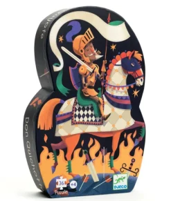 Djeco - Puzzle Silhouette 36pcs - Don Quixote