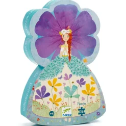 Djeco - Puzzle Silhouette 36pcs - The Princess Of Spring