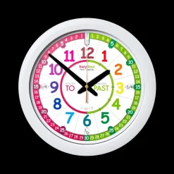 Easy Read - Wall Clock - To/Past - Rainbow