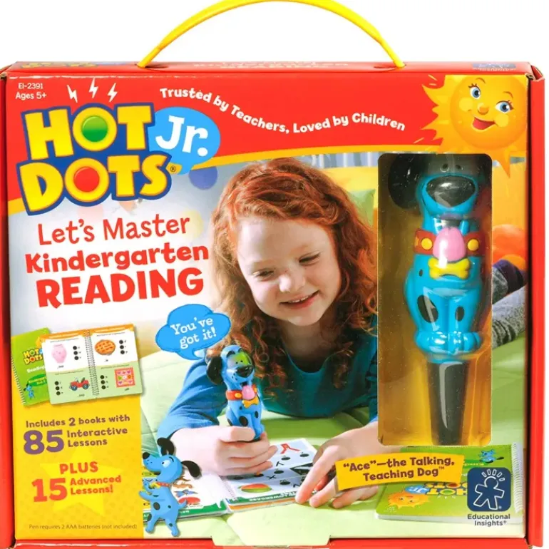 Educational Insights - Hot Dots Jr - Lets Master Kindergarten Reading