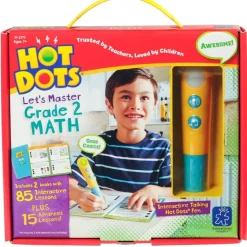 Educational Insights - Hot Dots - Lets Master Grade 2 Math