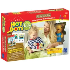 Educational Insights - Hot Dots Tots - All About Me Interactive Board Book