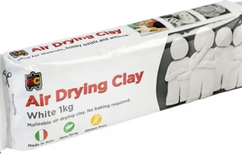 Edvantage - Air Dry Clay 1kg - White