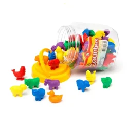 Edvantage - Counters Farm Animals 72pcs