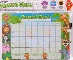 Edvantage - Magnetic Rewards Chart - Jungle