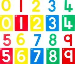 Edvantage - Numbers Stencil Set - Large