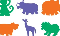 Edvantage - Stencil Sets - Jungle Animals
