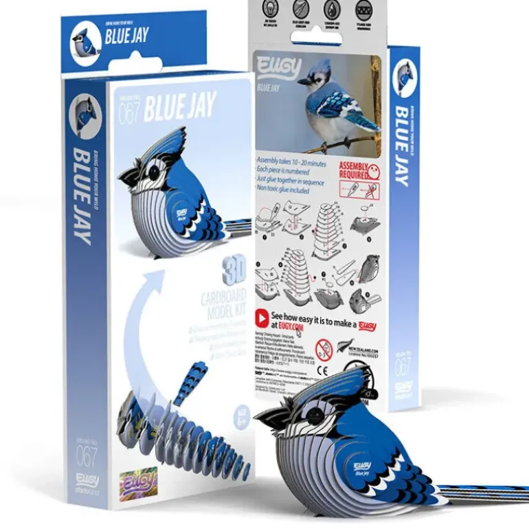 EUGY - Blue Jay 3D Puzzle