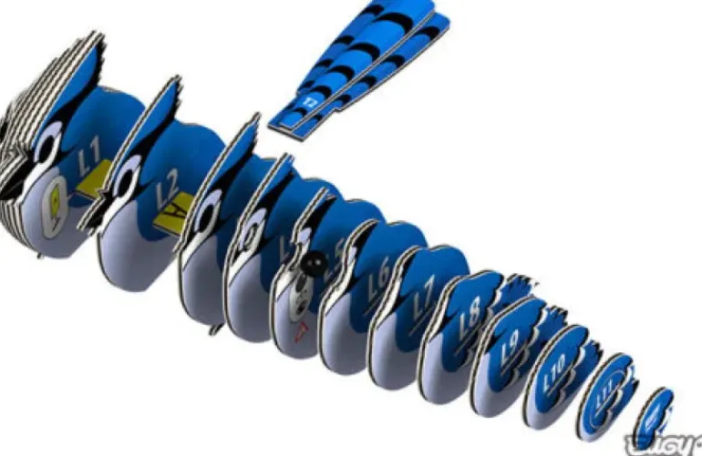 EUGY - Blue Jay 3D Puzzle