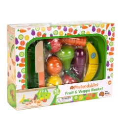 Fat Brain - Pretendables Fruit & Veggie Basket Set