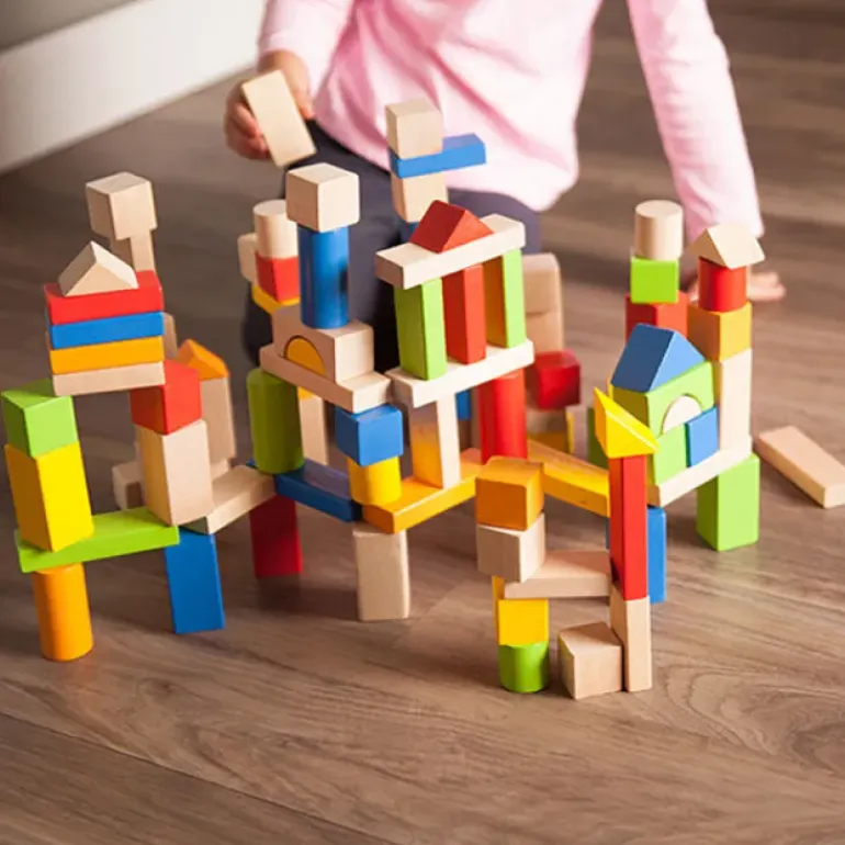 Fat Brain - TimberBlocks 100pc Block Barrel