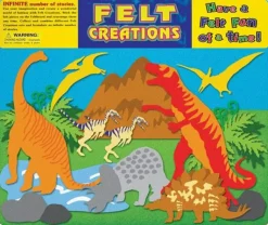 Felt Creations - Prehistoric Dinosaurs