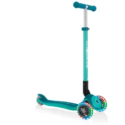 Globber - Primo Foldable with LIGHTS Scooter - Emerald Green