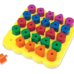 Learning Resources - Stacking Shapes Peg Board