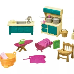 Lil Woodzeez - Playset Kitchen & Housekeeping