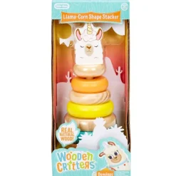 Little Tikes - Wooden Critters Shape Stacker - Llama