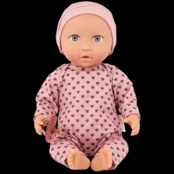 LullaBaby – Baby Doll - Purple Hearts Pajama