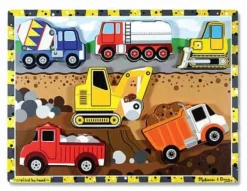 Melissa & Doug - Chunky Puzzle - Construction