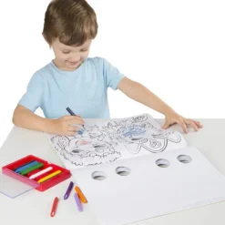 Melissa & Doug - Googly Eyes Colouring Pads - Goofy Faces