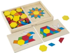 Melissa & Doug - Pattern Blocks and Boards