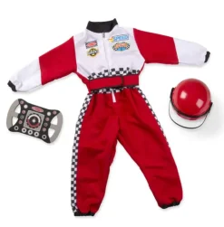 Melissa & Doug - Race Car Driver Role Play Costume