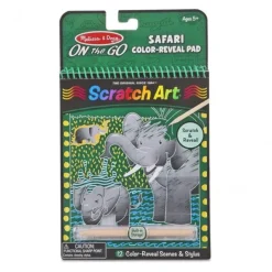 Melissa & Doug - Scratch Art - Safari - ON the GO Travel Activity