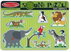 Melissa & Doug - Sound Puzzle - Zoo Animals