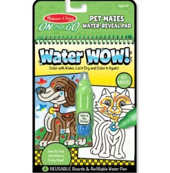 Melissa & Doug - Water WOW - Pet Mazes - ON the GO Travel Activity