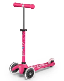 Micro - Mini Deluxe LED Scooter Pink