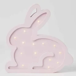 Pilbeam - Wooden Light Bunny