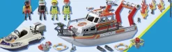 Playmobil - Fire Rescue With Personal Watercraft (70104)