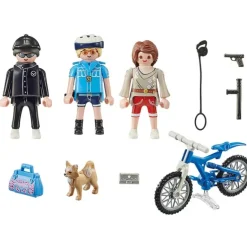 Playmobil - Police Bicycle With Thief (70573)