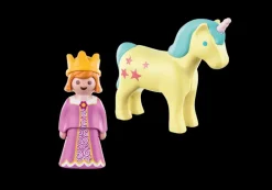 Playmobil - 1.2.3 Princess With Unicorn (70127)