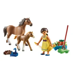 Playmobil - Spirit - Pru with Horse and Foal (70122)