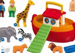 Playmobil - 1.2.3 Take Along Noah's Ark (6765)