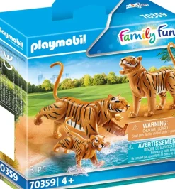 Playmobil - Tigers With Cub (70359)