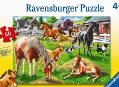 Ravensburger - Happy Horses Puzzle 60Pc