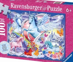 Ravensburger - 100Pc Amazing Unicorns Glitter Puzzle