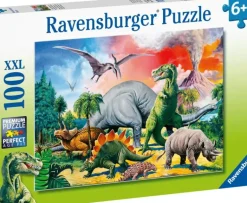 Ravensburger - 100Pc Among the Dinosaurs Puzzle