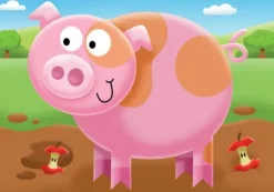 Ravensburger - 2 3 4 5Pc On the Farm My First Puzzle