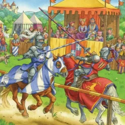 Ravensburger - 3 x 49Pc Life Of The Knight Puzzle